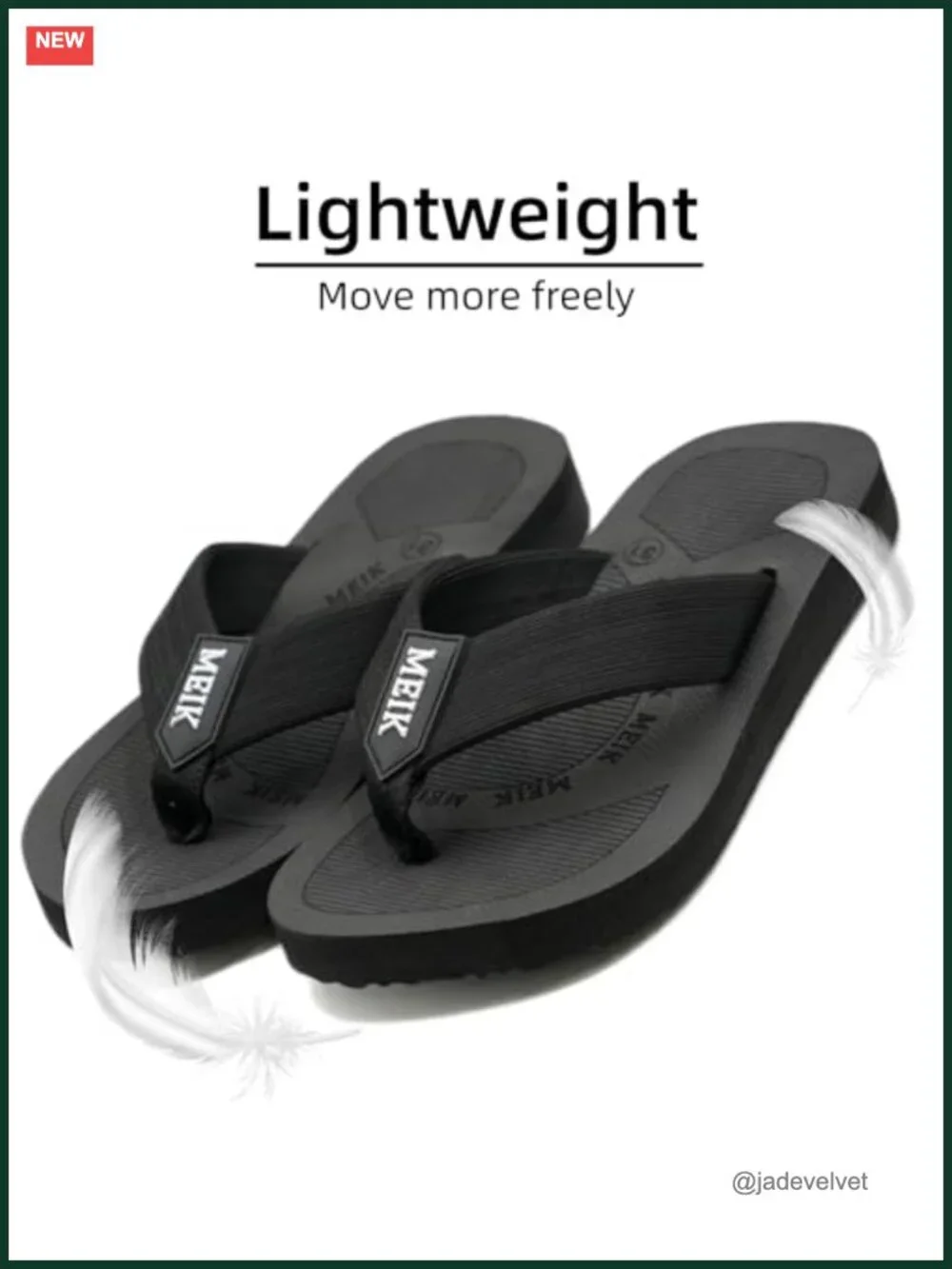 Kids Flip Flops Cushion Thong Sandals Lightweight Slip Resistant Summer Durable